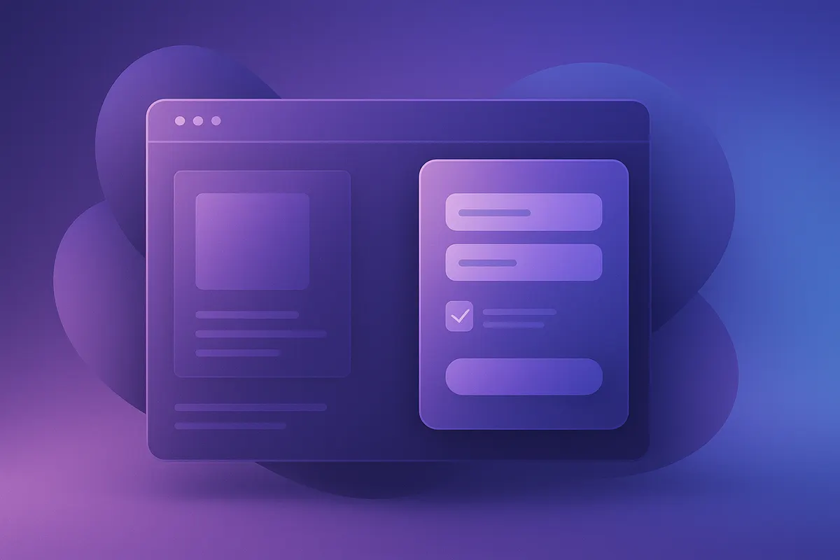 Intégration de formulaires efficaces sur une landing page pour maximiser la conversion des prospects.