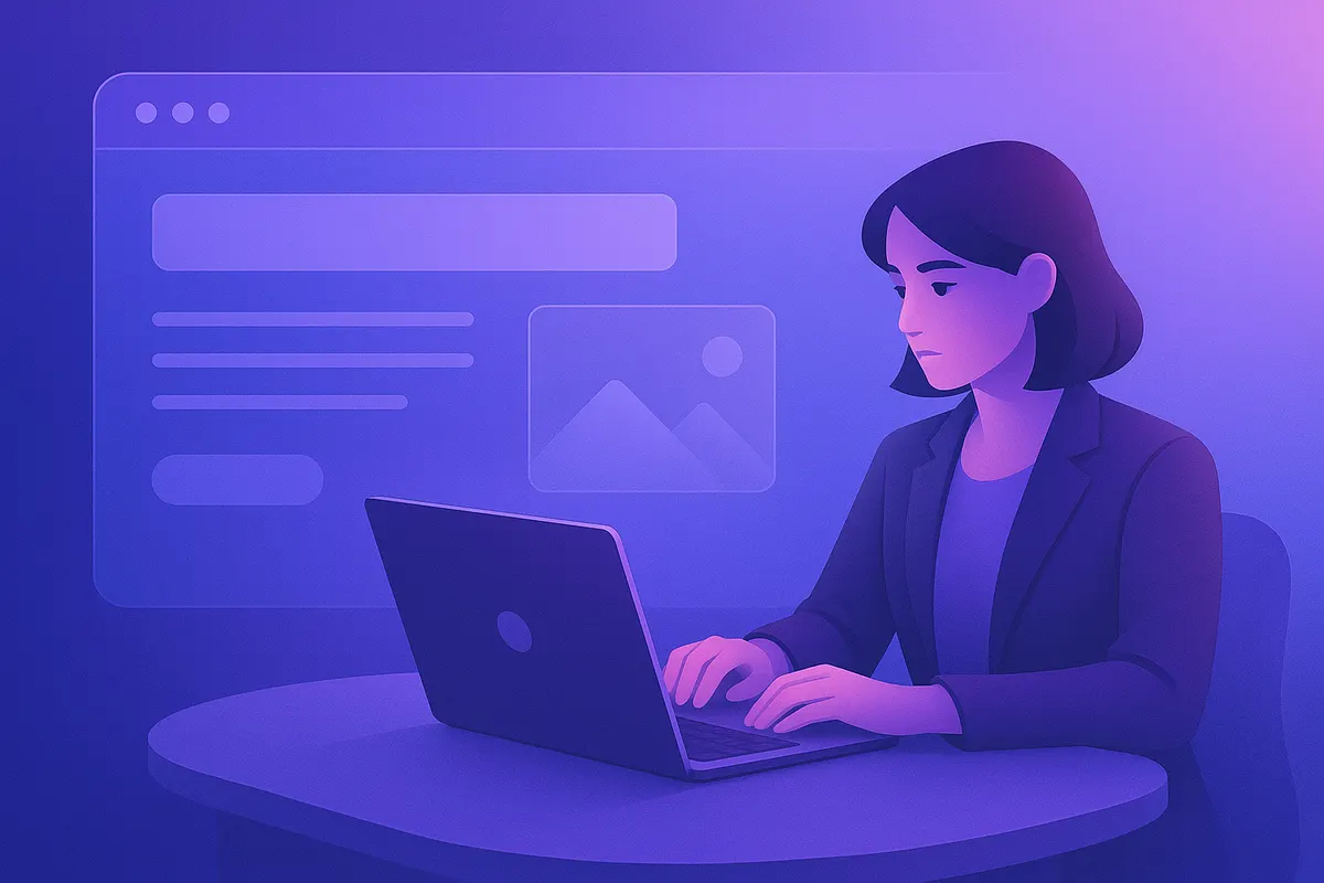 Guide visuel sur la rédaction d'un copywriting efficace pour une landing page.