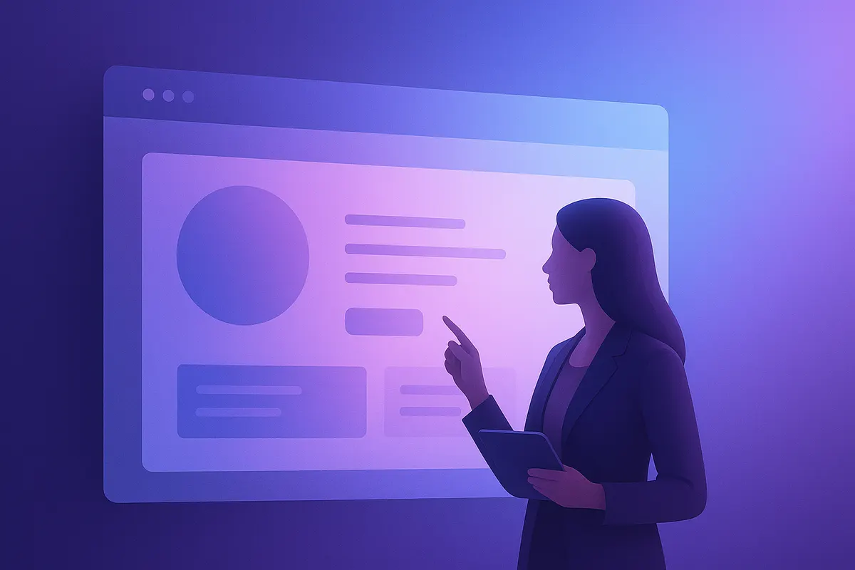 Design attrayant pour améliorer la performance de votre landing page et augmenter les conversions.